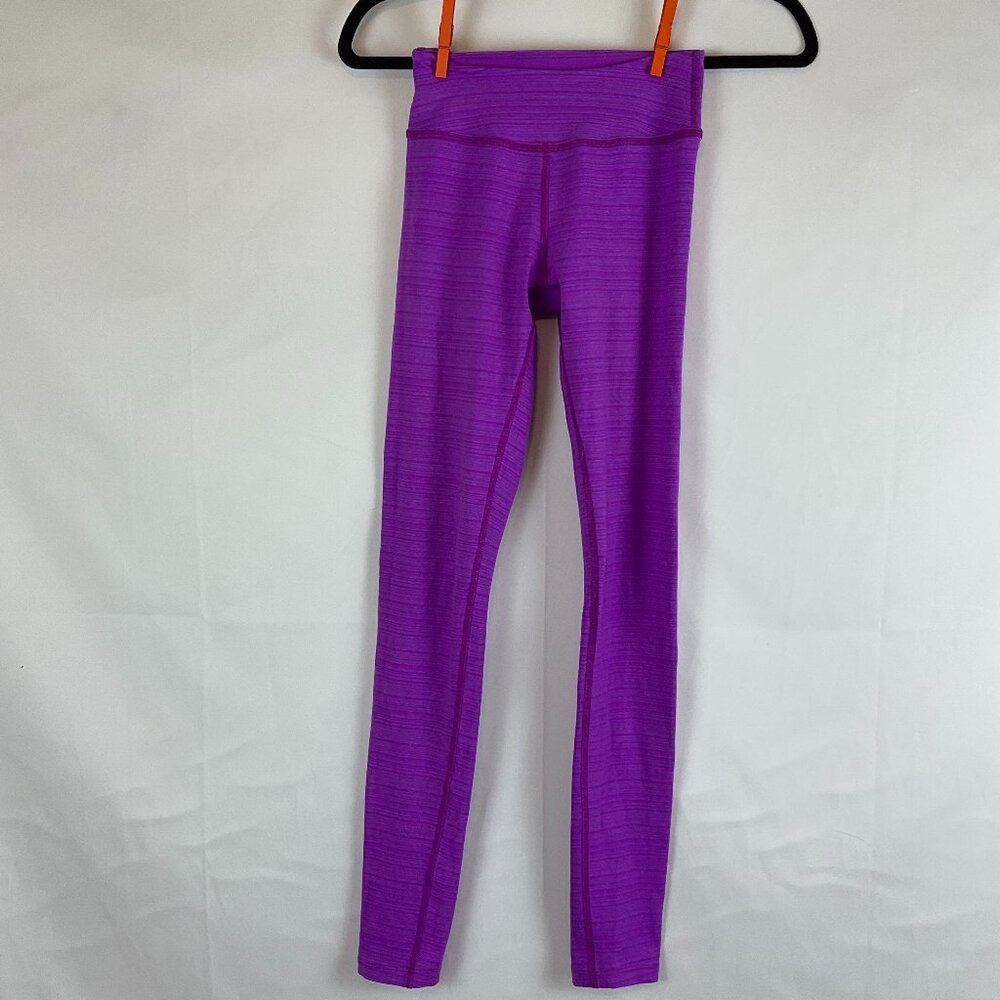 Beyond Yoga Leggings XS Violet Purple Space Dye